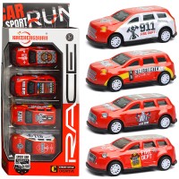 Набор машин "Большой заезд" в коробке