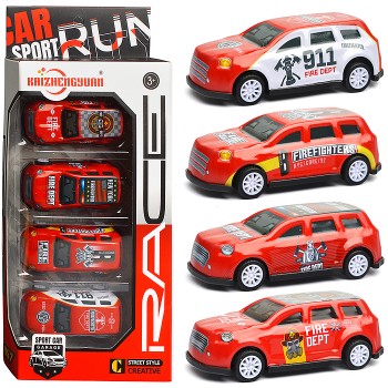 Набор машин "Большой заезд" в коробке