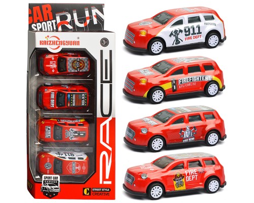 Набор машин "Большой заезд" в коробке