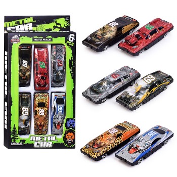 Набор машин "Звериная мощь" в коробке