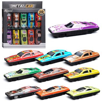 Набор машин "Стальной Гонщик" металл, в коробке