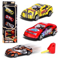 Набор машин "Катапультная машина" металл, в коробке