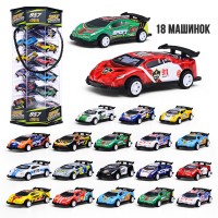 Набор машин "Стальной Эхо" металл, в коробке