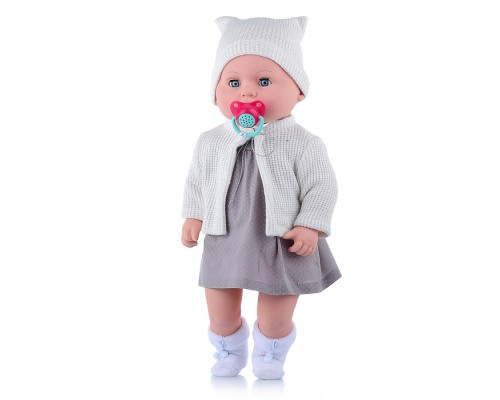 Кукла Вита 3 с пустышкой озвуч.