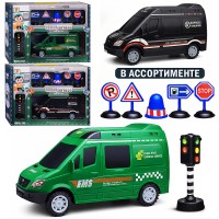 Набор с дорожными знаками "Дорожный спецназ",в  коробке