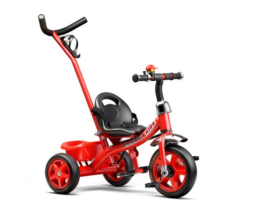 Велосипед 3-х колесный, красный