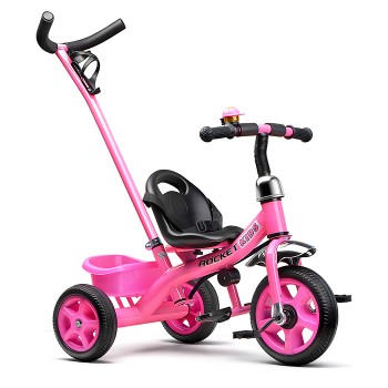 Велосипед 3-х колесный, розовый