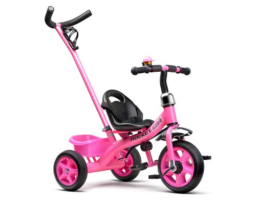 Велосипед 3-х колесный, розовый