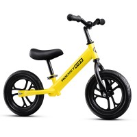 Беговел 12" Rocket, колеса EVA, цвет желтый,