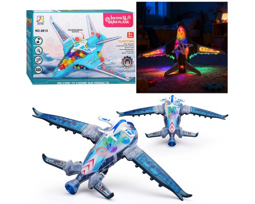 Самолет "Веселый полет" на батарейках, в коробке