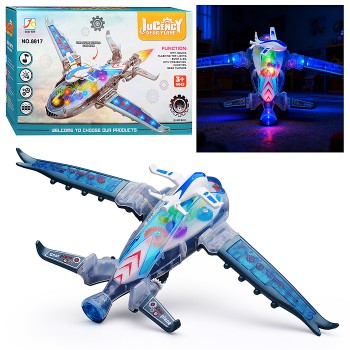 Самолет "Воздушный полет" на батарейках, в коробке