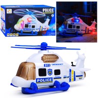 Вертолет "Полицейский вертолет" на батарейках, с распылением, в коробке