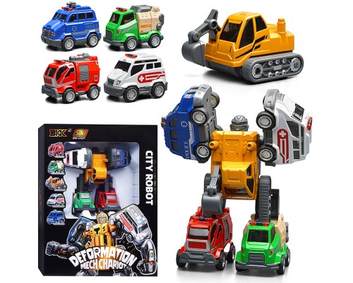 Робот "Городской страж" трансформирующийся, в коробке