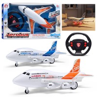 Самолет "Боинг-2" р/у, 27 MHz, свет, аккум, в коробке