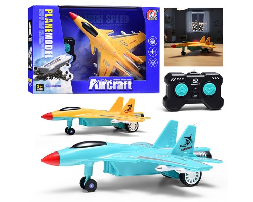 Самолет "Небесный защитник" р/у, 27 MHz, (свет) в коробке