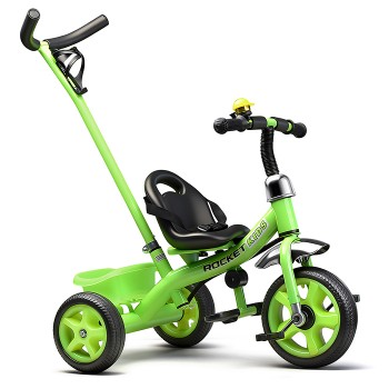 Велосипед 3-х колесный, зеленый
