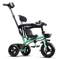 Велосипед трехколесный Rocket 188NEW-TQ, колеса EVA 10"/8", цвет бирюзовый