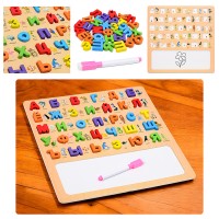 Игра развивающая "Алфавит" с доской для рисования