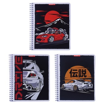 Тетрадь 96л А5 клетка "Drive"