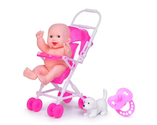 Пупс "Мила" с аксессуарами, в пакете