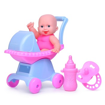 Пупс "Юля" с аксессуарами, в пакете