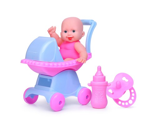 Пупс "Юля" с аксессуарами, в пакете