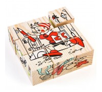 Кубики "Герои сказок" (9 )