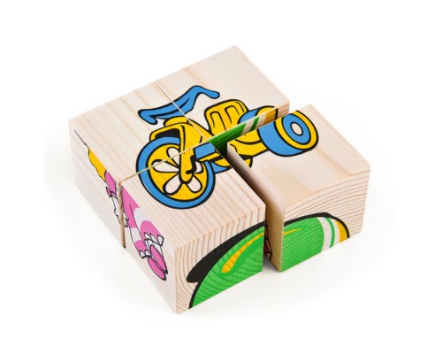 Кубики "Игрушки" (4)