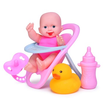 Пупс "Даша" с аксессуарами, в пакете