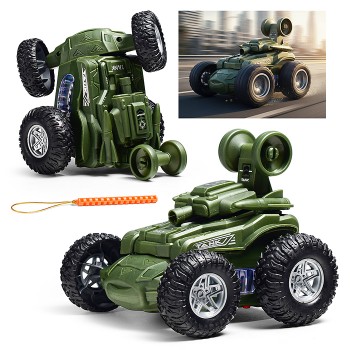 Машина-перевертыш "Трюкач" на батарейках, в пакете