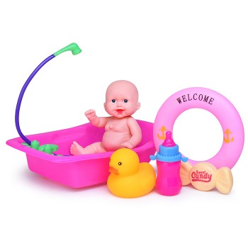 Пупс "Вика" с аксессуарами, в пакете