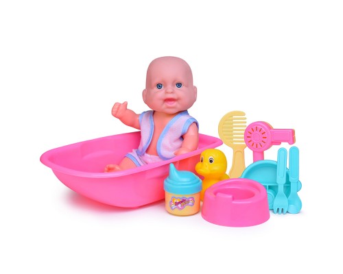 Пупс "Малютка" с аксессуарами, в пакете