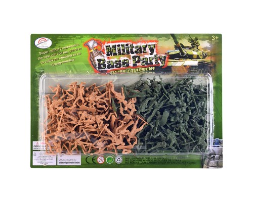 Набор солдатиков  "Бескрайний строй" в пакете