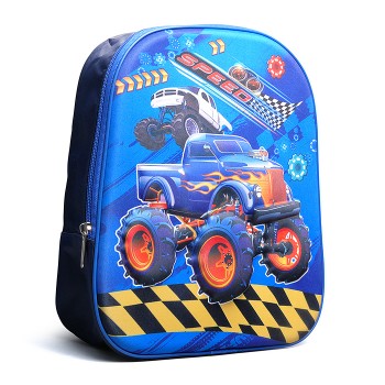 Рюкзак детский "Авто" 31.5x26x10 см, 1 отделение, ОПП-упаковка