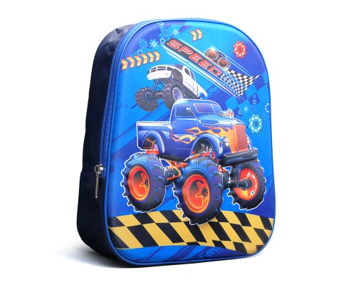 Рюкзак детский "Авто" 31.5x26x10 см, 1 отделение, ОПП-упаковка