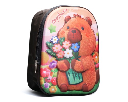 Рюкзак детский "Капибара" 31.5x26x10 см, 1 отделение, ОПП-упаковка
