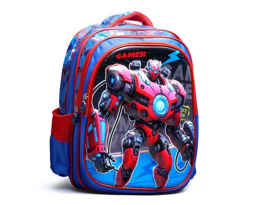 Рюкзак школьный "Принцесса" 41x30x15 см, 3 отделения, 2 кармана, уплотненная спинка, ОПП-упаковка