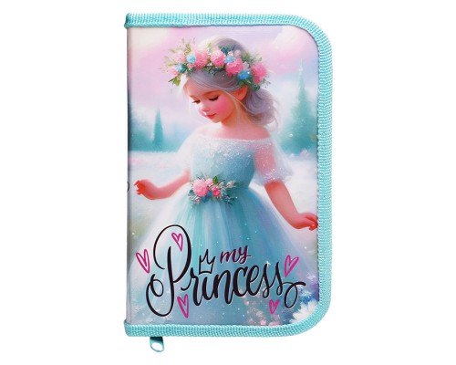 Пенал односекционный большой 190/115 "Принцесса"