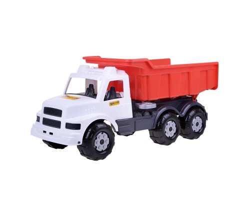 Буран №3, автомобиль-самосвал (бело-красный)