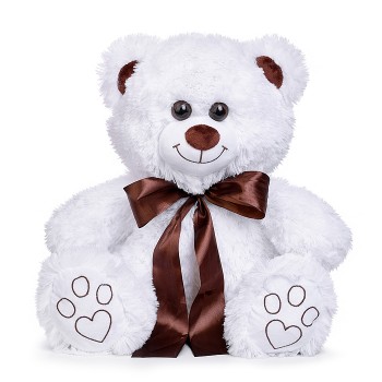 Медведь Снежок  В75 белый
