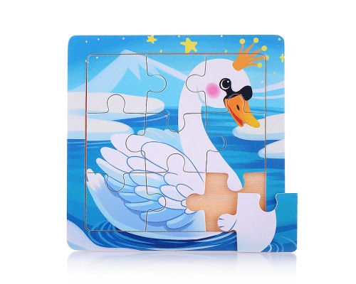 Пазл "Белый лебедь"