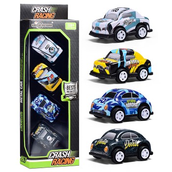 Набор машин "Скорость" металл, в коробке