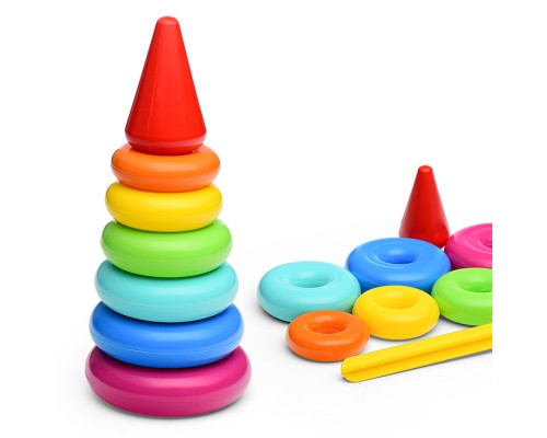 Пирамида "Классика" 22см, 8дет. (в сетке)