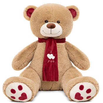 Медведь Кельвин В150 кофейный