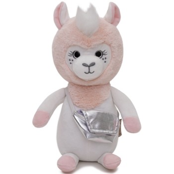 Лама Луна (розовый), 25см