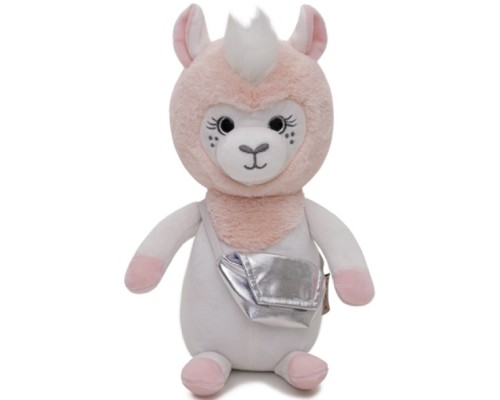 Лама Луна (розовый), 25см