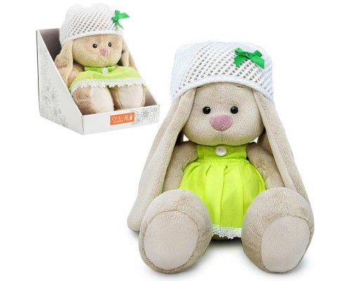 Зайка Ми в салатовом платье с кружевом (малый)