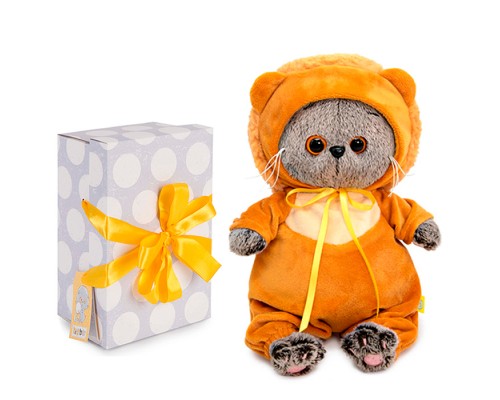 Кот Басик BABY в костюмчике "Львенок"
