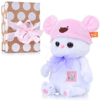 Кошка Ли-Ли BABY в шапке "Мышка"