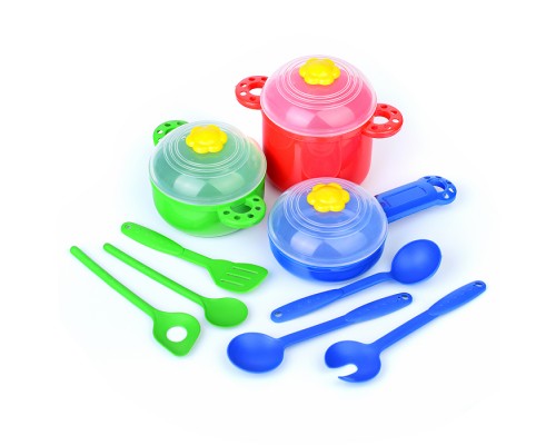 Набор детской посуды "Шеф-повар" (12 дет.)